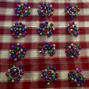 Pottery Barn Jungle Bell Napkin Rings